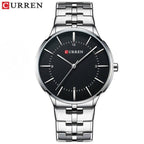 Men's  Waterproof Watch With Shining Bracelet In Five Modern Designs Perfect Gift For Your Loved One Stevvex