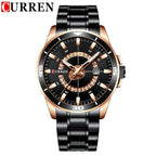 Men's  Modern Sports Waterproof Watch Luxury Unique Design  Fluorescent Hands Perfect Gift Stevvex