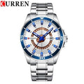 Men's  Modern Sports Waterproof Watch Luxury Unique Design  Fluorescent Hands Perfect Gift Stevvex