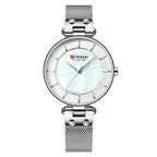 Women's Luxury Watches In Excellent Background And Zircon Designs Business Style Wristwatch Perfect Gift For Her