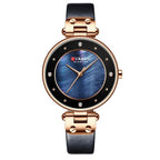 Women's Luxury Watches In Excellent Background And Zircon Designs Business Style Wristwatch Perfect Gift For Her