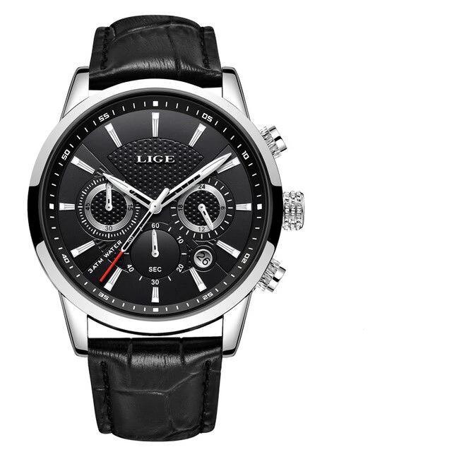 Men's  Waterproof Watch With Chronometers Day View Sport Analog Watches Excellent Look Perfect Gift For Him Stevvex