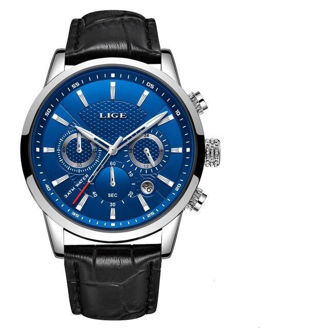 Men's  Waterproof Watch With Chronometers Day View Sport Analog Watches Excellent Look Perfect Gift For Him Stevvex