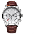 Men's  Waterproof Watch With Chronometers Day View Sport Analog Watches Excellent Look Perfect Gift For Him Stevvex
