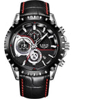 Business Elegant Men's  Watch With Chronometers Day View  Fluorescent Hands Excellent Look Unique Design Perfect Gift For Your Man Stevvex