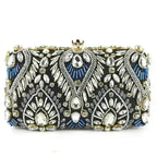 Diamond Rhinestone Clutch - Luxury Evening Minaudière | Femstylo