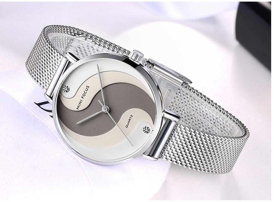 Ultra Thin Rose Gold Women Watches Fashion Analog Quartz Waterproof Wristwatches Elegant Round Design For Women Stevvex
