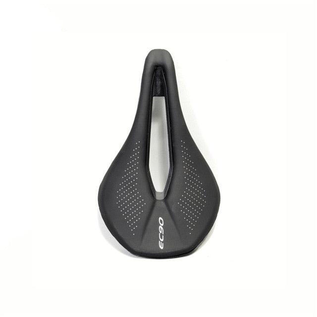 Road Bike Saddles PU Ultralight Breathable Comfortable Seat Cushion Bike Racing Saddle Superflow Road Bike Saddle High Performance And Comfortable Lightweight Sport Road Bike Seat Stevvex