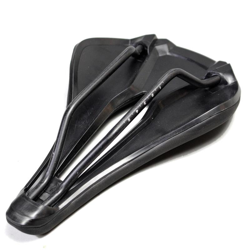Road Bike Saddles PU Ultralight Breathable Comfortable Seat Cushion Bike Racing Saddle Superflow Road Bike Saddle High Performance And Comfortable Lightweight Sport Road Bike Seat Stevvex