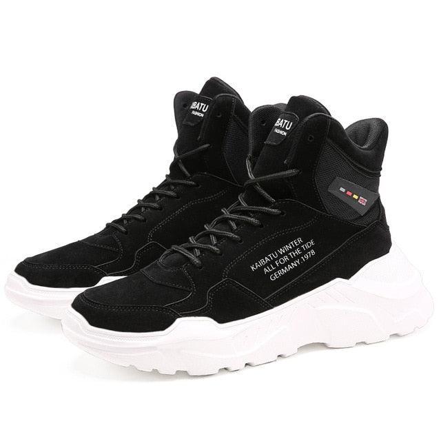 Men Winter Autumn Warm Modern High Tops Shoes Rubber Sole Running Sport Shoes High Quality Mesh Walking Jogging Non Slip Athletic Mens Sneakers Stevvex
