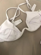 Push Up Unpadded Bikini Set Women 4 Colors Bandage Bikini Set Swimsuit Thong Bottom Swimwear Two Pieces Plain Bikini Bathing Suit Swimwear Bathing Stevvex