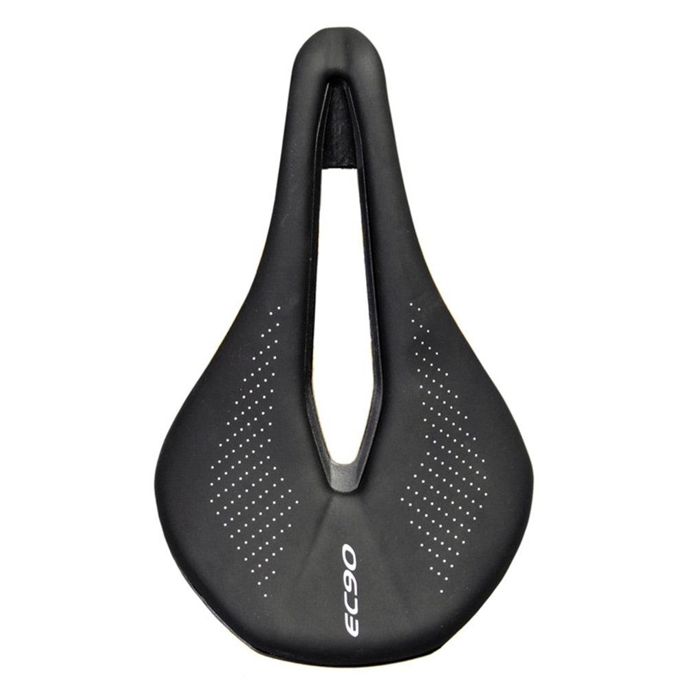 Sport Bicycle Seat Saddle  Road Bike Saddles Mountain Bike Racing Saddle PU Breathable Soft Seat Cushion Suspension Gel Bike Saddle Breathable Comfortable Bicycle Seat Ergonomics Design Fit Mountain Bike Road Bike Stevvex