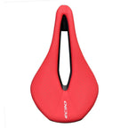 Sport Bicycle Seat Saddle  Road Bike Saddles Mountain Bike Racing Saddle PU Breathable Soft Seat Cushion Suspension Gel Bike Saddle Breathable Comfortable Bicycle Seat Ergonomics Design Fit Mountain Bike Road Bike Stevvex