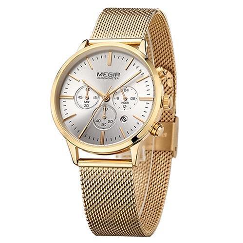 Multifunctional Black Luxury Women Watch Fashion Quartz Business Style Stainless Steel Strap Wrist Watch Stevvex