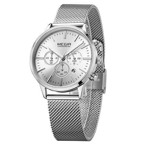 Multifunctional Black Luxury Women Watch Fashion Quartz Business Style Stainless Steel Strap Wrist Watch Stevvex