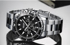 Multifunctional Men's Quartz Watches Modern Stainless Steel Design Waterproof And Scratch Resistant Wrist Watches Stevvex