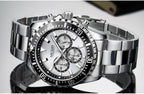 Multifunctional Men's Quartz Watches Modern Stainless Steel Design Waterproof And Scratch Resistant Wrist Watches Stevvex