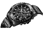 Multifunctional Men's Quartz Watches Modern Stainless Steel Design Waterproof And Scratch Resistant Wrist Watches Stevvex