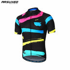 Men Short Sleeves Cycling Jersey Quick Dry MTB Jersey Mountain Bicycle - SJB-DIAMOND ELITES