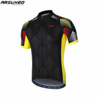Men Short Sleeves Cycling Jersey Quick Dry MTB Jersey Mountain Bicycle - SJB-DIAMOND ELITES