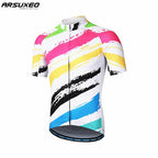 Men Short Sleeves Cycling Jersey Quick Dry MTB Jersey Mountain Bicycle - SJB-DIAMOND ELITES