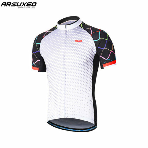 Men Short Sleeves Cycling Jersey Quick Dry MTB Jersey Mountain Bicycle - SJB-DIAMOND ELITES