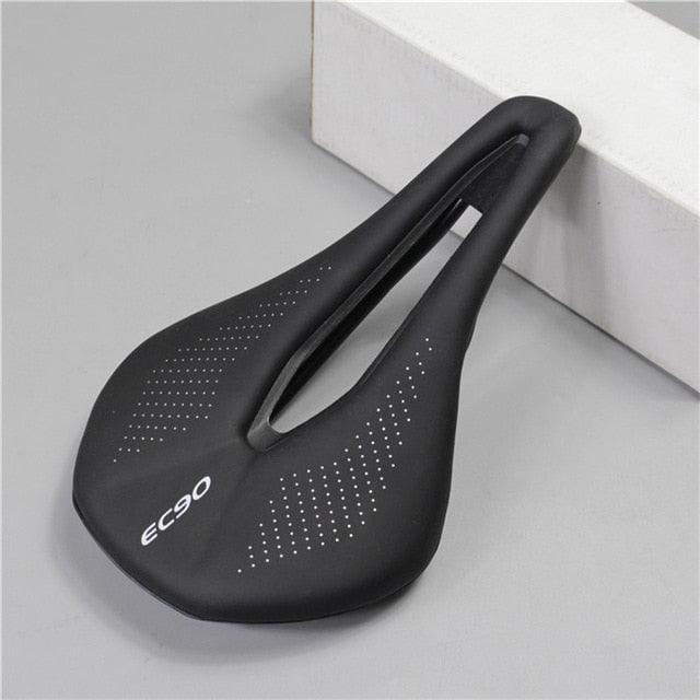 Sport Bicycle Seat Saddle  Road Bike Saddles Mountain Bike Racing Saddle PU Breathable Soft Seat Cushion Suspension Gel Bike Saddle Breathable Comfortable Bicycle Seat Ergonomics Design Fit Mountain Bike Road Bike Stevvex