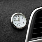 Car Clock Luminous Mini Automobiles Internal Stick-On Luminous Quartz Analog Watch Universal Pocket Mini Stick-On Clock for Car Boat Bike Home Digital Watch Mechanics Quartz Clocks Auto Ornament Car Accessories Gifts Stevvex