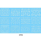 Gold Moon Star 3D Nail Stickers Ultra-thin Adhesive Decals Nail Art Decorations Stamping Manicure Nails Stickers Tool 3d Nail Decal Stickers Manicure Nail Art Decoration Accessories Holographic Old English Character Nail Self-Adhesive Sticker