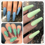2022 Modern Spring Green Gel Nail Polish Colorful UV LED  Long Lasting Varnish Modern High Quality Design For Girls and Womens Stevvex
