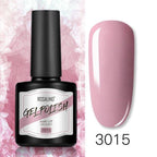 Modern Womens Glossy Colorful 8ml Nail Gel Polish Permanent UV LED  High Quality Crystal Effect Design Stevvex