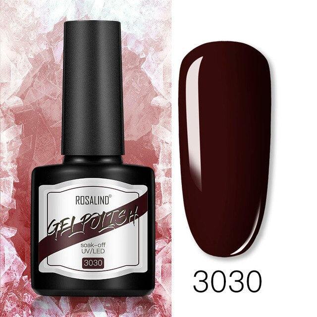 Modern Womens Glossy Colorful 8ml Nail Gel Polish Permanent UV LED  High Quality Crystal Effect Design Stevvex