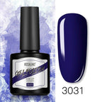 Modern Womens Glossy Colorful 8ml Nail Gel Polish Permanent UV LED  High Quality Crystal Effect Design Stevvex