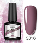 Modern Womens Glossy Colorful 8ml Nail Gel Polish Permanent UV LED  High Quality Crystal Effect Design Stevvex