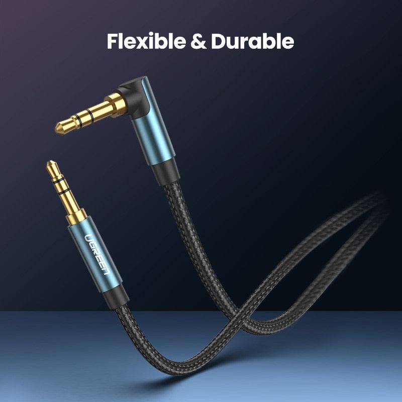 HI-FI 3.5mm Aux Cable Male to Male Audio Jack Cable For Car Headphone Mobile Phone Stevvex