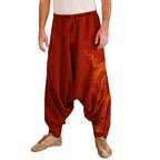 Men Ethnic Printed Overalls Casual Pocket Sport Yoga Work Casual Trouser Pants leggins yoga sports tights Dropshiping#XB25