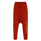 Men Ethnic Printed Overalls Casual Pocket Sport Yoga Work Casual Trouser Pants leggins yoga sports tights Dropshiping#XB25