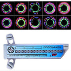 Bicycle Spoke Light Motorcycle Bike Tire Wheel Lights Flash Spoke Light Lamp Outdoor Cycling LED Bicycle Spoke Tire Light With 32 LED Changes Patterns Bicycle Rim Lights Stevvex