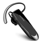 Bluetooth Earpiece V5.0 Wireless Handsfree Headset With Microphone 24 Hrs Driving Headset 30 Days Standby Time Bluetooth Music Headset Waterproof Earphone Works On All Smartphones Sport Wireless Earphones Stevvex