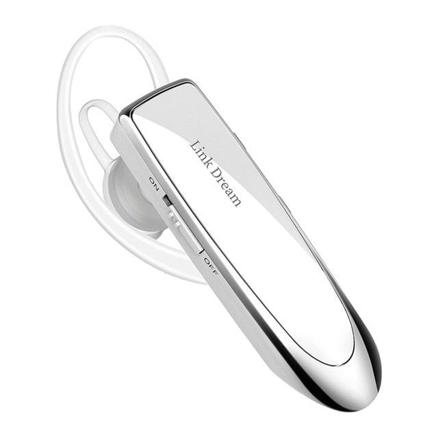 Bluetooth Earpiece V5.0 Wireless Handsfree Headset With Microphone 24 Hrs Driving Headset 30 Days Standby Time Bluetooth Music Headset Waterproof Earphone Works On All Smartphones Sport Wireless Earphones Stevvex