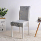 Covers for Dining Room Seat Protector Stretch Removable Printed Chair Cover Elastic Seat Chair Covers Removable And Washable Stretch Banquet Hotel Dining Room Washable Furniture Chair for Kids Pets Home Ceremony Banquet Wedding Party Stevvex