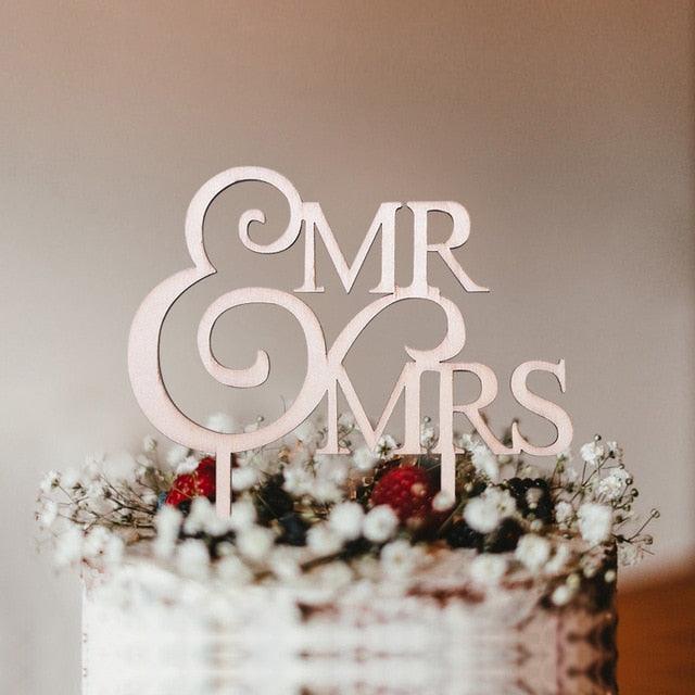 1Pcs Hollow Letter Love Just Married Mr & Mrs Cake Topper Mr and Mrs Cake Toppers Wooden Wedding Cake Topper Party Cake Decoration Mr And Mrs Cake Topper Bride and Groom Wooden Wedding Cake Topper For Wedding Party Supplies Stevvex
