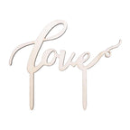 1Pcs Hollow Letter Love Just Married Mr & Mrs Cake Topper Mr and Mrs Cake Toppers Wooden Wedding Cake Topper Party Cake Decoration Mr And Mrs Cake Topper Bride and Groom Wooden Wedding Cake Topper For Wedding Party Supplies Stevvex