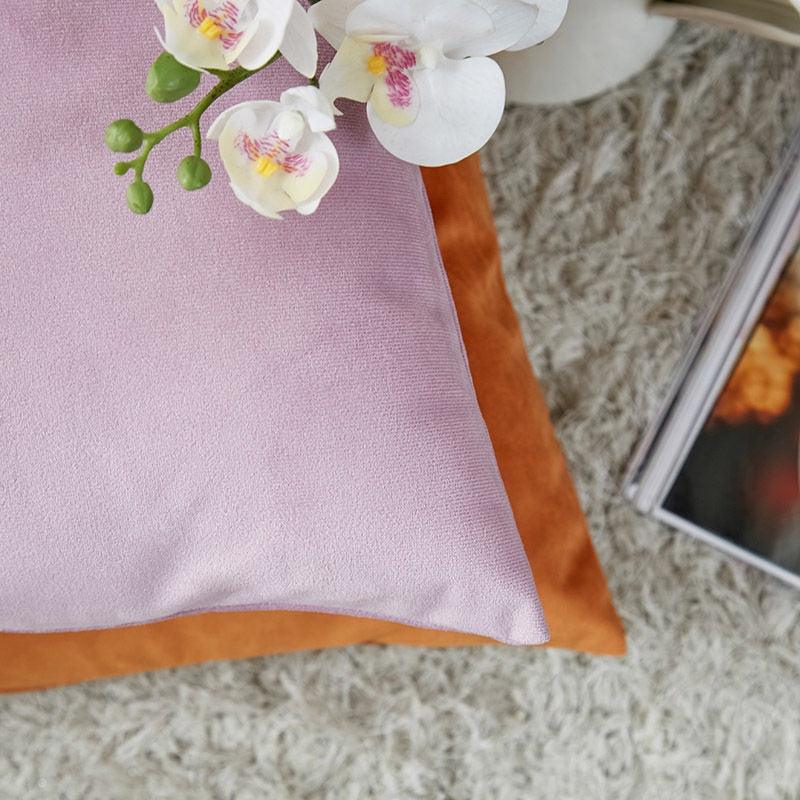 Super Soft Cushion Cover Velvet Pillow Cover Living Room Velvet Decorative Throw Pillow Covers Soft Solid Square Cushion Case For Couch Home Decorative Pillows Stevvex