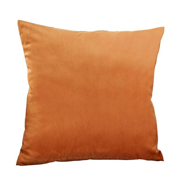 Super Soft Cushion Cover Velvet Pillow Cover Living Room Velvet Decorative Throw Pillow Covers Soft Solid Square Cushion Case For Couch Home Decorative Pillows Stevvex