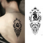 Luxury Colorful And Black Womens Tattoo Temporary Flower Waterproof Elegant Modern Tattoo For Shoulder Stevvex