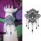 Luxury Colorful And Black Womens Tattoo Temporary Flower Waterproof Elegant Modern Tattoo For Shoulder Stevvex