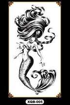 Luxury Colorful And Black Womens Tattoo Temporary Flower Waterproof Elegant Modern Tattoo For Shoulder Stevvex