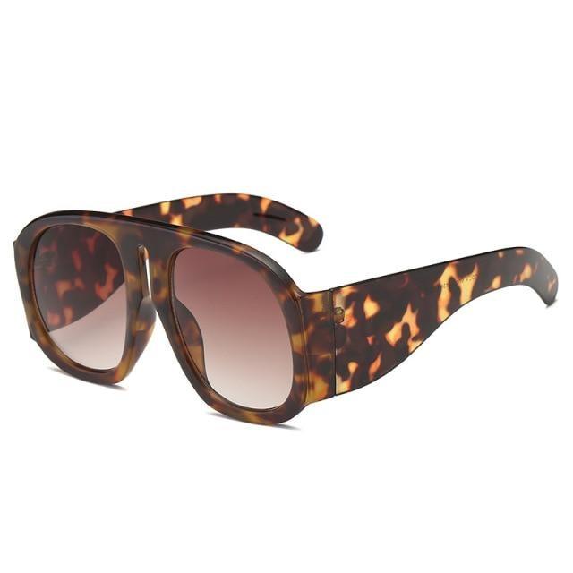 Fashionable & Luxury Round Shape Sunglasses For Men & Women & Designer Oversized & Attractive Personality Colorful Frames Unique Glasses In Retro Style Sunglasses Stevvex