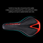 Bike Saddle Road Mountain Bicycle Saddle Front Bike Seat Mountain Cushion Riding Cycling Supplies Comfortable Bike Saddle Mountain Bicycle Seat Profession Road Bike Seat Outdoor Or Indoor Cycling Stevvex